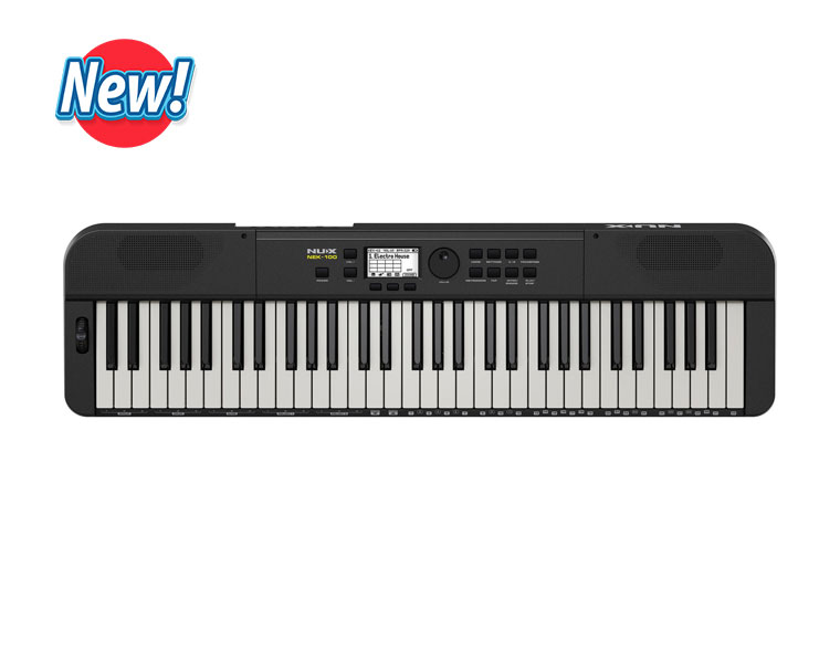 NUX NEK-100 Portable Keyboard คีย์บอร์ดไฟฟ้า 61 คีย์ ราคาถูก สำหรับผู้เริ่มต้น