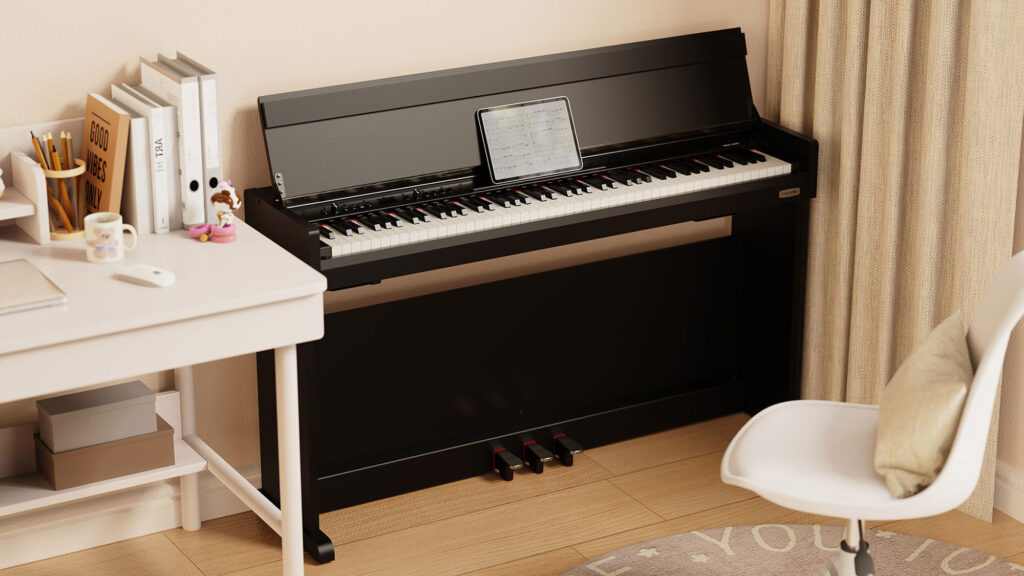 NUX NCK-330 Digital Piano 88 คีย์ ดิจิทัลเปียโน เสียงสมจริง