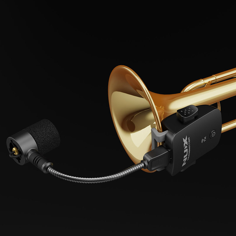 NUX B-6 PRO Wireless System ไมโครโฟนไร้สายสำหรับเครื่องเป่า คุณภาพสูง