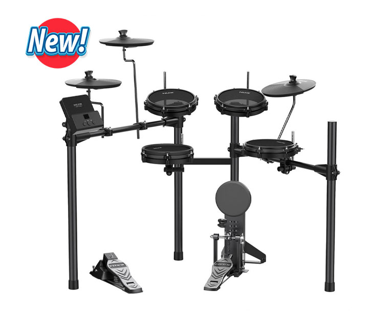 NUX DM-110 กลองไฟฟ้า All Mesh Head Digital Drum Kit คุณภาพสูง ฟังก์ชันครบ ราคาคุ้มค่า