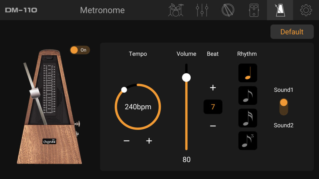 NUX DM-110 กลองไฟฟ้า All Mesh Head Digital Drum Kit คุณภาพสูง ฟังก์ชันครบ ราคาคุ้มค่า