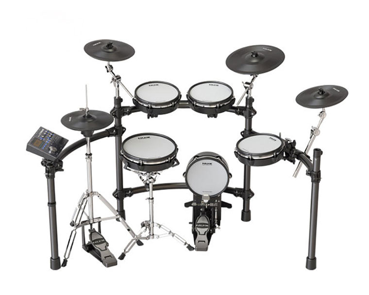 NUX DM-8 กลองไฟฟ้า Digital Drum Kit All Mesh Head รุ่นเรือธงสำหรับการแสดงสดและสตูดิโอ