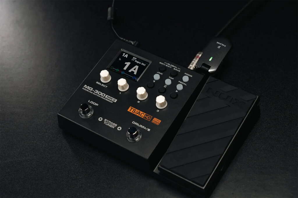 NUX MG-300 MKII Multi-Effects Processor มัลติเอฟเฟคกีตาร์ รุ่นใหม่ ฟังก์ชันครบ ราคาคุ้มค่า