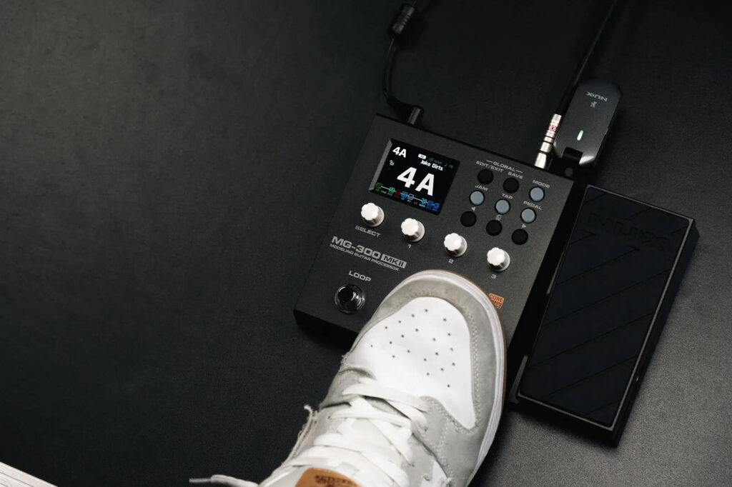 NUX MG-300 MKII Multi-Effects Processor มัลติเอฟเฟคกีตาร์ รุ่นใหม่ ฟังก์ชันครบ ราคาคุ้มค่า