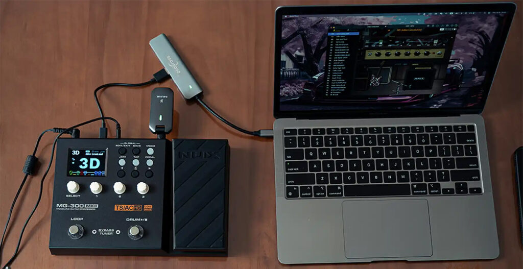 NUX MG-300 MKII Multi-Effects Processor มัลติเอฟเฟคกีตาร์ รุ่นใหม่ ฟังก์ชันครบ ราคาคุ้มค่า