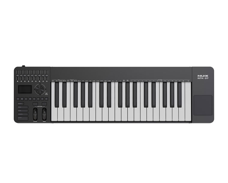 NUX NTK-37 MIDI Keyboard Controller คีย์บอร์ด MIDI 37 คีย์ สำหรับทำเพลงและโปรดักชั่น