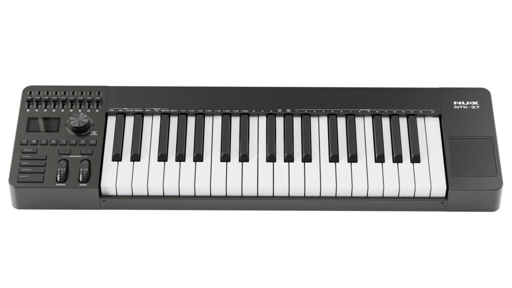 NUX NTK-37 MIDI Keyboard Controller คีย์บอร์ด MIDI 37 คีย์ สำหรับทำเพลงและโปรดักชั่น