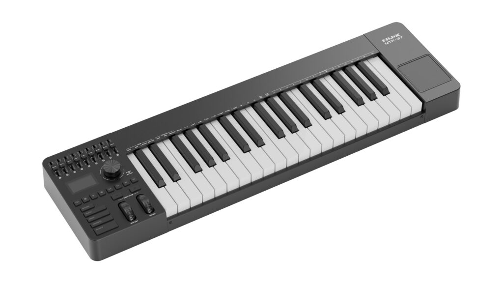 NUX NTK-37 MIDI Keyboard Controller คีย์บอร์ด MIDI 37 คีย์ สำหรับทำเพลงและโปรดักชั่น