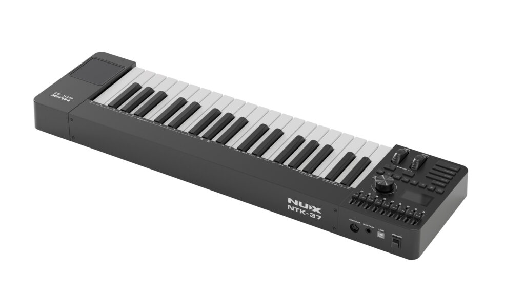 NUX NTK-37 MIDI Keyboard Controller คีย์บอร์ด MIDI 37 คีย์ สำหรับทำเพลงและโปรดักชั่น