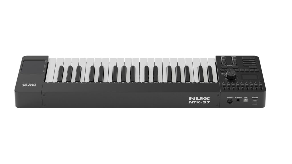 NUX NTK-37 MIDI Keyboard Controller คีย์บอร์ด MIDI 37 คีย์ สำหรับทำเพลงและโปรดักชั่น
