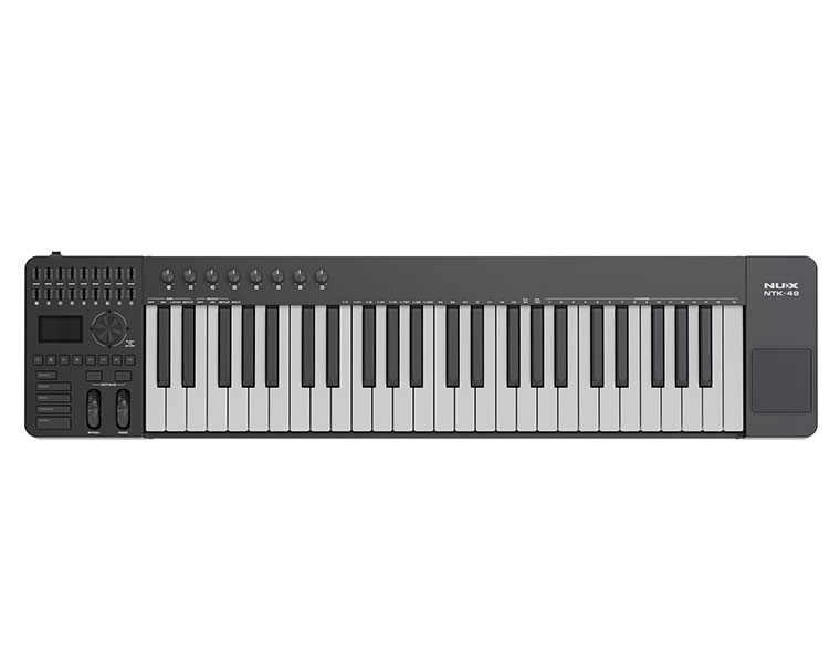 NUX NTK-49 MIDI Keyboard Controller คีย์บอร์ด MIDI 49 คีย์ สำหรับทำเพลงและโปรดักชันดนตรี