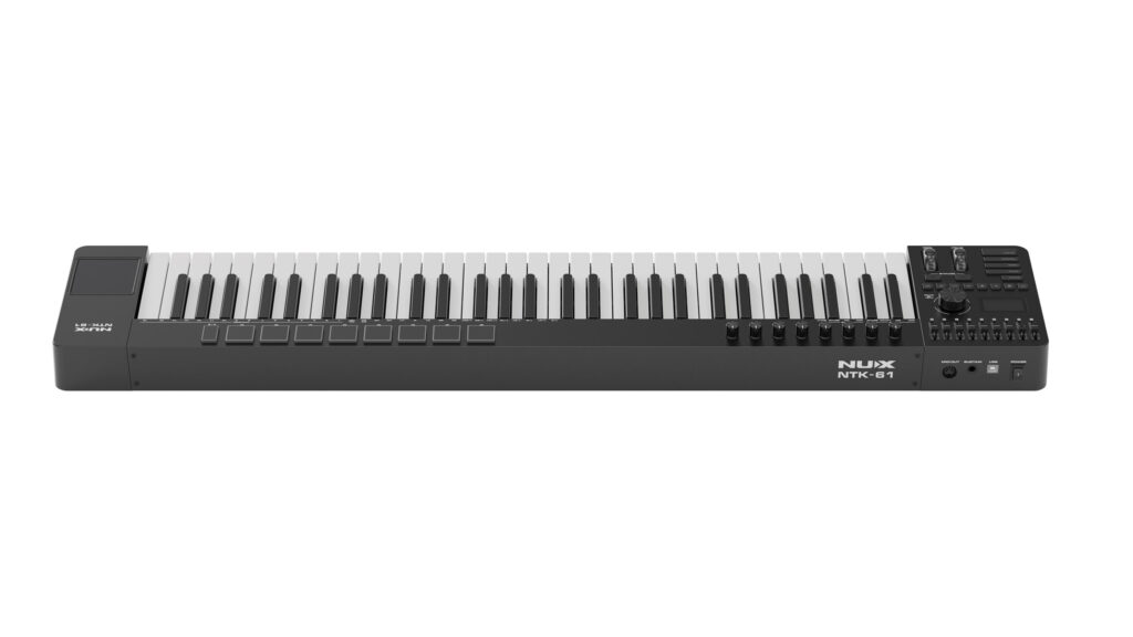 NUX NTK-61 MIDI Keyboard Controller คีย์บอร์ด MIDI 61 คีย์ สำหรับทำเพลงและโปรดักชันดนตรี