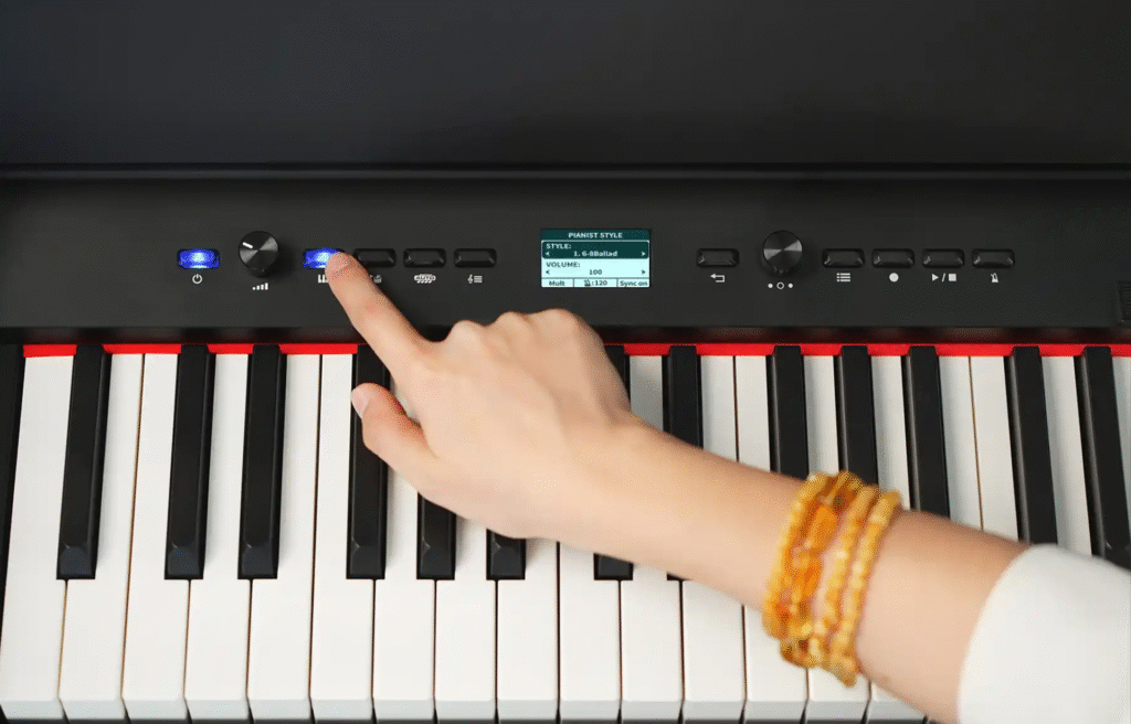 NUX NCK-330 Digital Piano 88 คีย์ ดิจิทัลเปียโน เสียงสมจริง