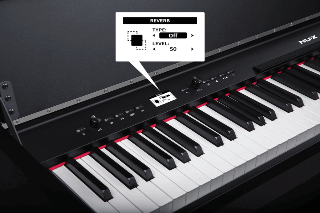 NUX NCK-330 Digital Piano 88 คีย์ ดิจิทัลเปียโน เสียงสมจริง