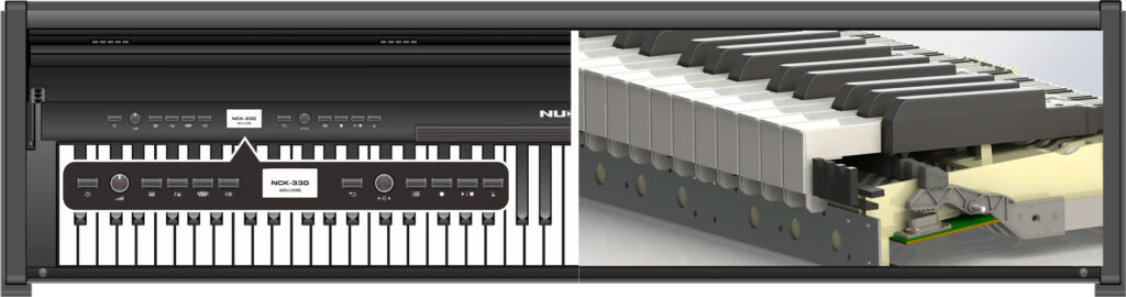 NUX NCK-330 Digital Piano 88 คีย์ ดิจิทัลเปียโน เสียงสมจริง
