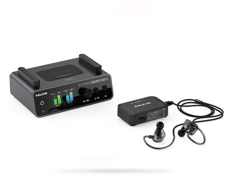 NUX B-7 Pro Wireless In-Ear Monitor System ระบบมอนิเตอร์ไร้สายสำหรับนักดนตรีมืออาชีพ