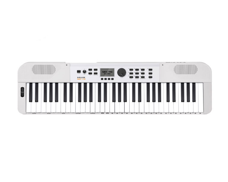 NUX NEK-110 Portable Keyboard คีย์บอร์ดไฟฟ้า 61 คีย์ ราคาถูก ฟังก์ชันครบ