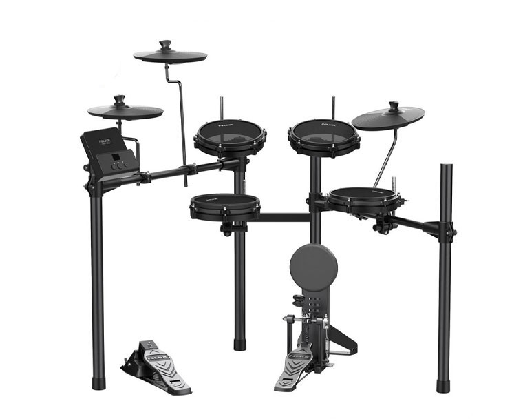 NUX DM-110 กลองไฟฟ้า All Mesh Head Digital Drum Kit คุณภาพสูง ฟังก์ชันครบ ราคาคุ้มค่า