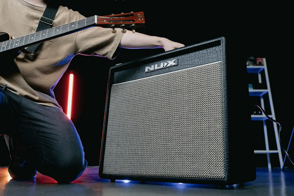 NUX Mighty-40 MKII แอมป์กีต้าร์ไฟฟ้า 40 วัตต์ มัลติเอฟเฟค Bluetooth