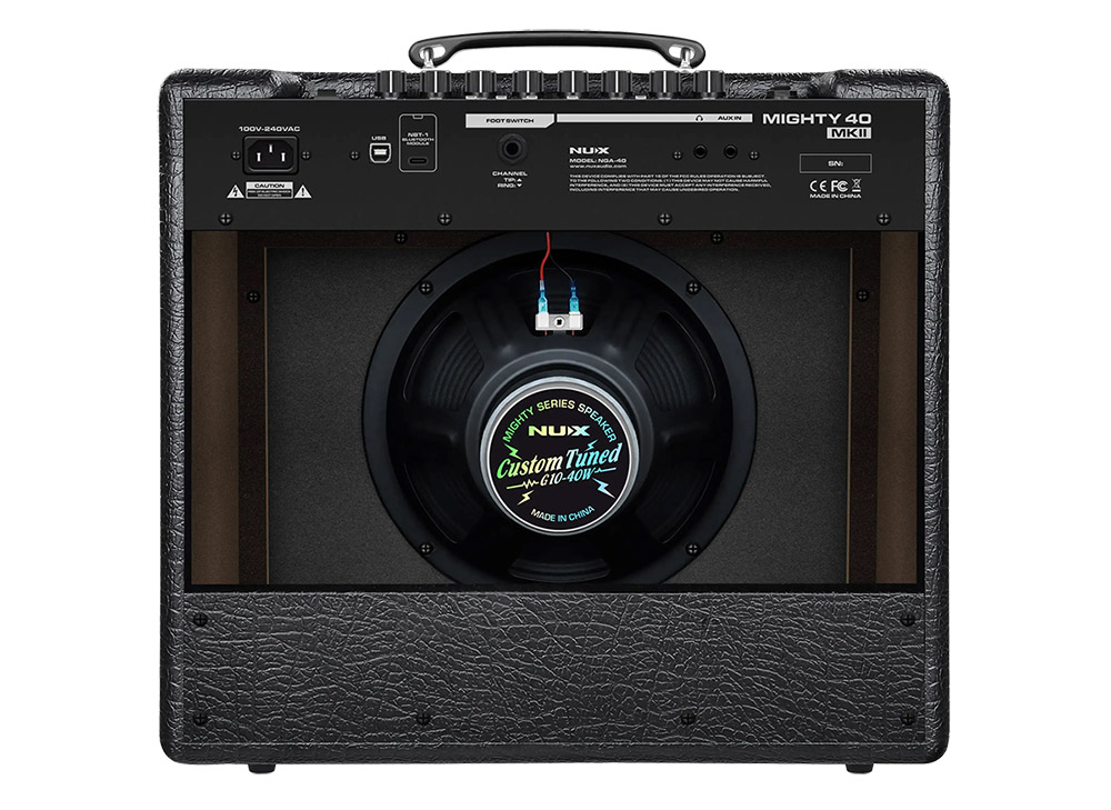 NUX Mighty-40 MKII แอมป์กีต้าร์ไฟฟ้า 40 วัตต์ มัลติเอฟเฟค Bluetooth