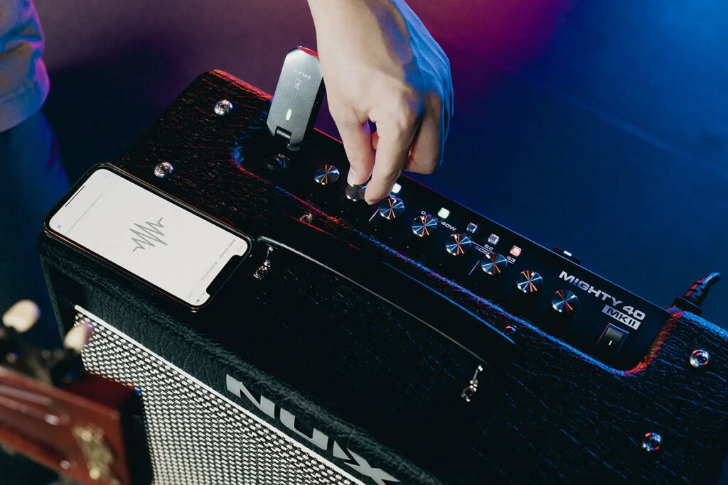 NUX Mighty-40 MKII แอมป์กีต้าร์ไฟฟ้า 40 วัตต์ มัลติเอฟเฟค Bluetooth