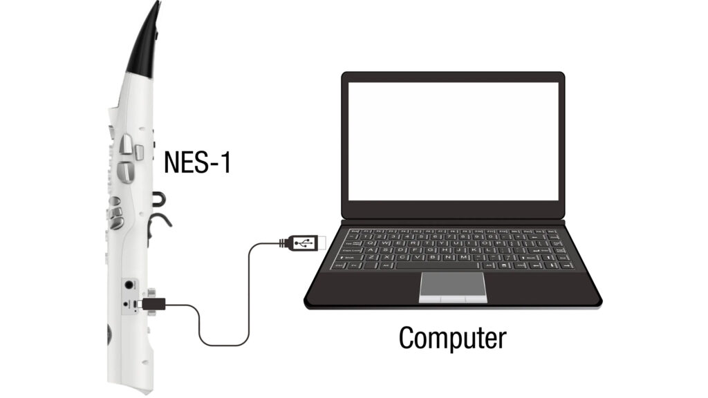 NUX NES-1 Digital Wind Instrument เครื่องเป่าดิจิทัลอเนกประสงค์สำหรับนักดนตรี