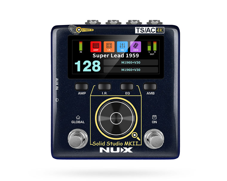 NUX Solid Studio MKII Cab Simulator IR Loader DI Box เอฟเฟคกีต้าร์สำหรับมืออาชีพ