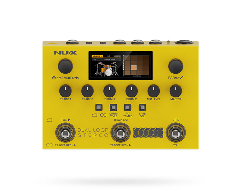 NUX Dual Loop Stereo NML-3DLS เอฟเฟค Looper แบบ Dual Track พร้อม Drum Machine