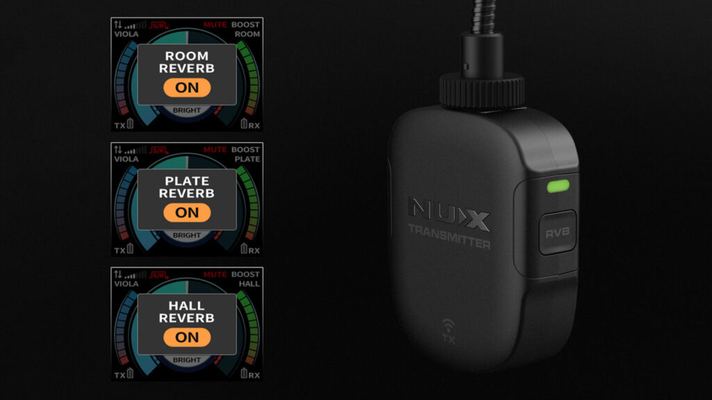 ไวเลสไวโอลิน NUX B-11 PRO Wireless Violin System สำหรับไวโอลินและวิโอลา
