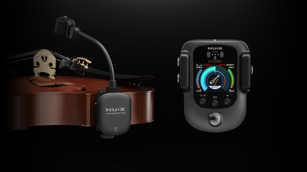 ไวเลสไวโอลิน NUX B-11 PRO Wireless Violin System สำหรับไวโอลินและวิโอลา